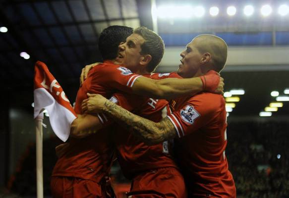 A fantastic picture from the game last season. (Liverpoolfc.tv)