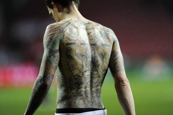 Daniel Agger and his tattoos - Fans Corner